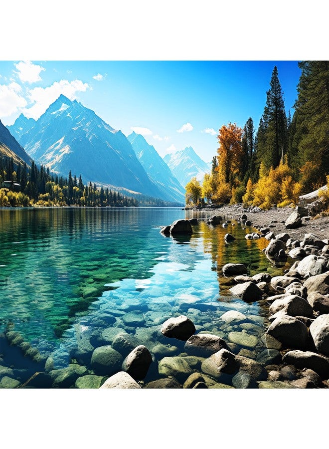 VOLUVOLU 500 Piece Puzzle for Adults, Jigsaw Puzzle,Glacier Park Jigsaw Puzzles 500 Pieces Birthday Party for Family Adults Funny Puzzle - Image 1